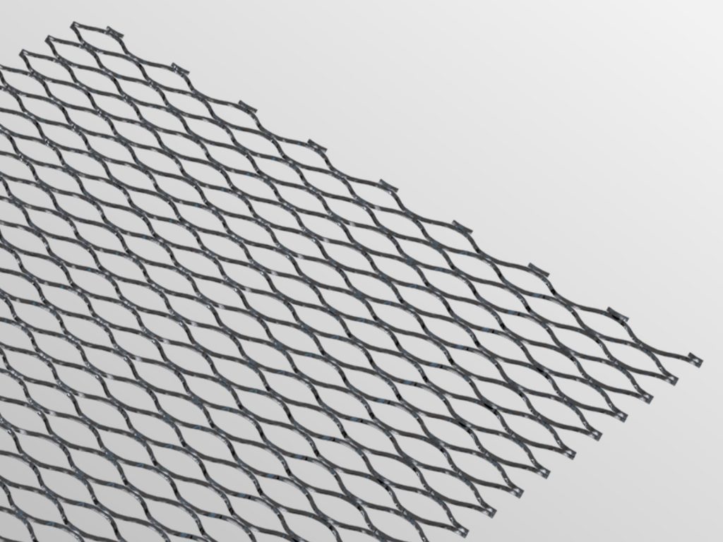 EXPANDED METAL SHEET 2438 MM X 600 MM