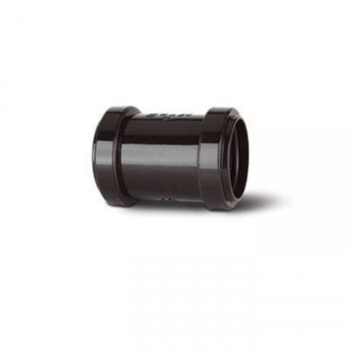 W922 STRAIGHT COUPLING 40 MM  BLACK
