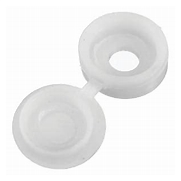 SCREW COVER CAPS 6-8 GAUGE  WHITE100 NO