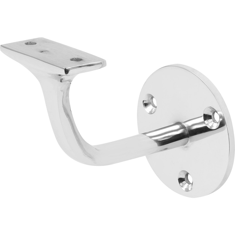 HANDRAIL BRACKETS CHROME  2 1/2"