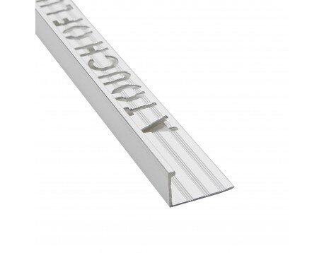 TILE EDGE TRIM SILVER 10 MM 41002