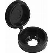 SCREW COVER CAPS 6-8 GAUGE BLACK 100 NO