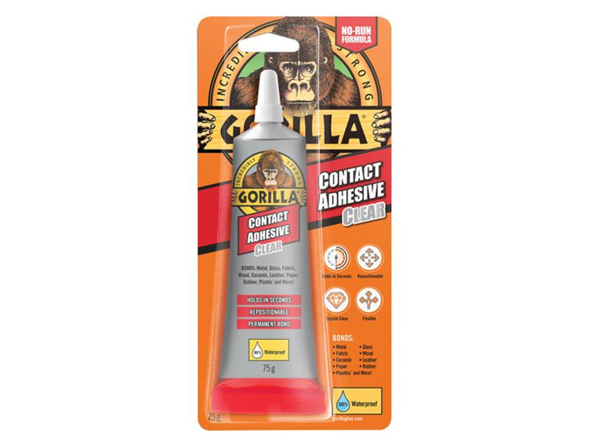 GORILLA  CONTACT ADHESIVE CLEAR 250 ML