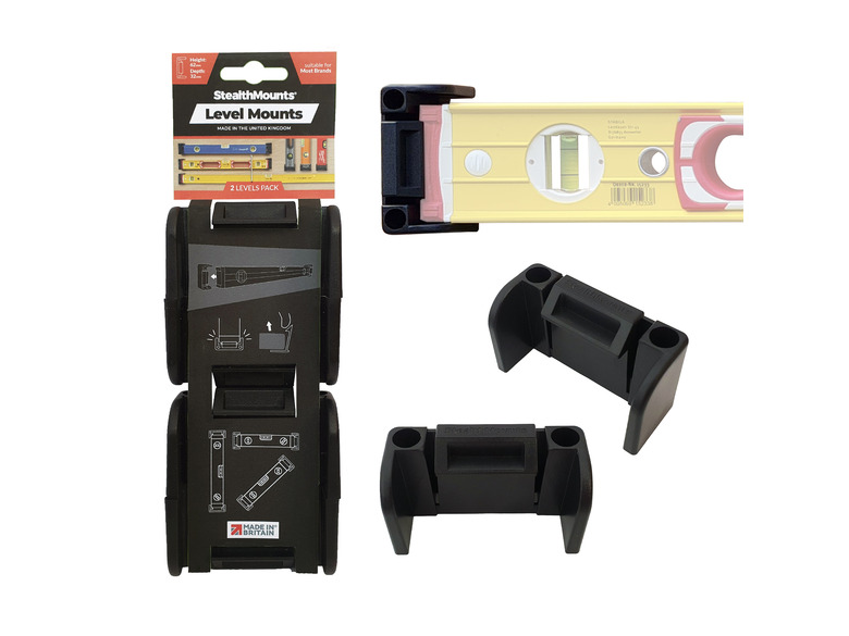 LEVEL  MOUNTS 2 PACK SMT-OM-LM-BLK