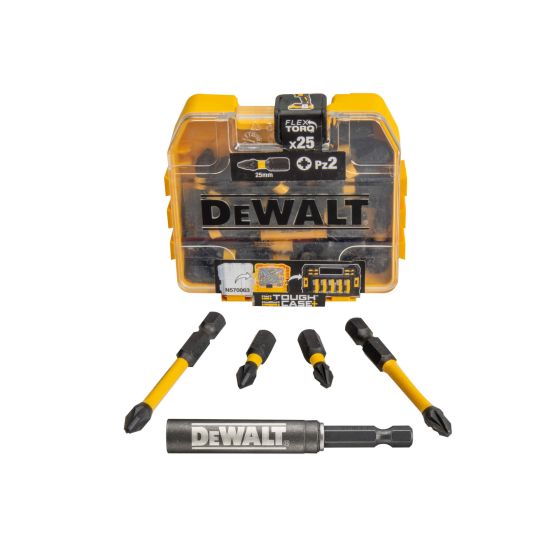 DEWALT PZ2 IMPACT BITS BOX XMS25TICTAC