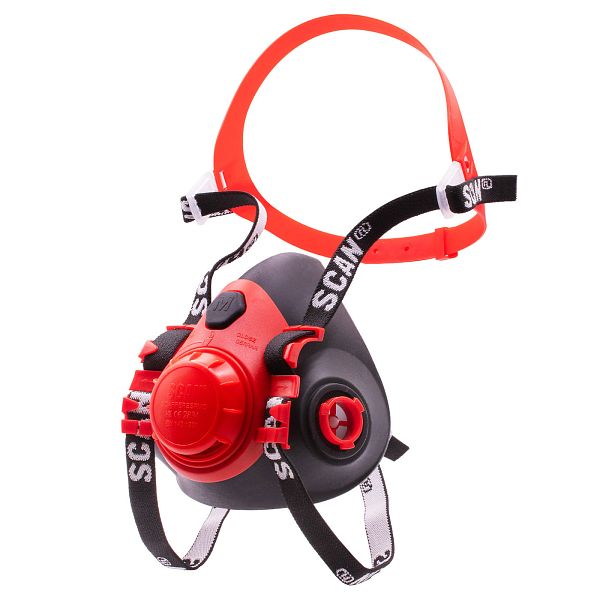 SCAN TWIN HALF MASK RESPIRATOR NO FILTERS SCAPPERESPMO