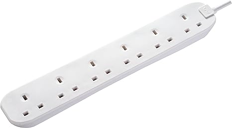 MASTERPLUG 6 SOCKET EXTENSION LEAD BSG3N-MP