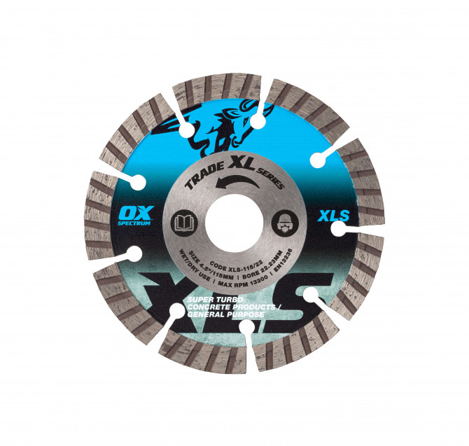 OX XLS 115 MM DIAMOND BLADE XLS-115/22