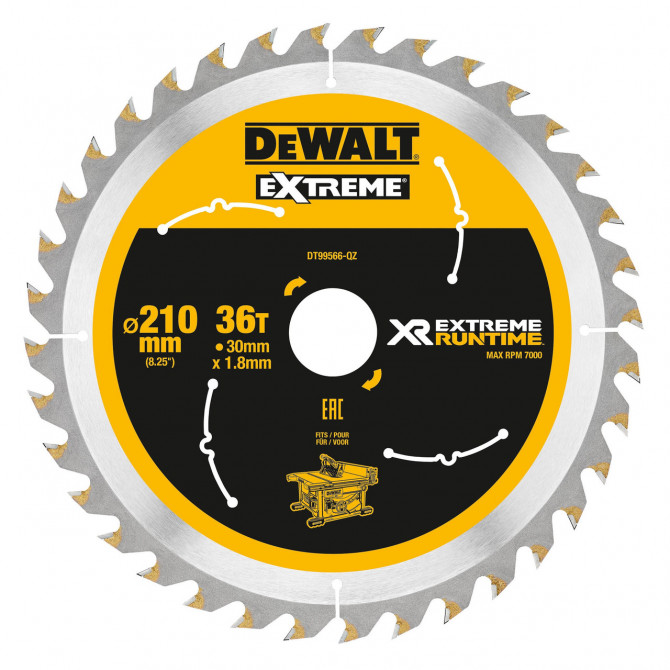 DEWALT DT99566QZ 210 X 30 CIRC SAW 36T