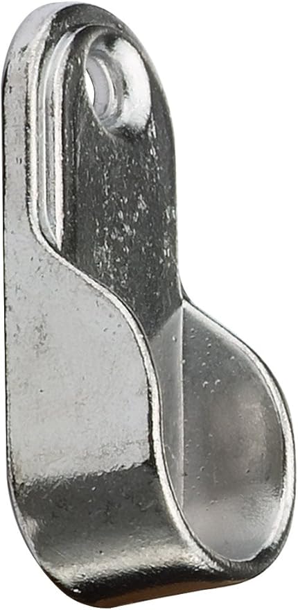 CHROME OVAL  WALL  SOCKET