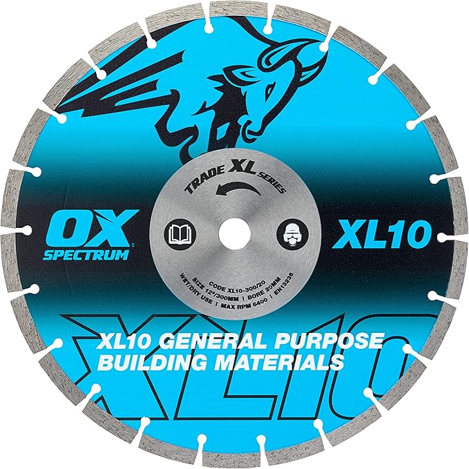 OX XL 230 MM DIAMOND BLADE TWIN PACK X2-XL110-230