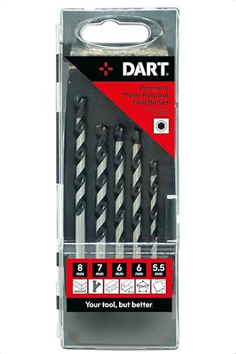 DART DRILL BIT PREMIUM 5PC SET