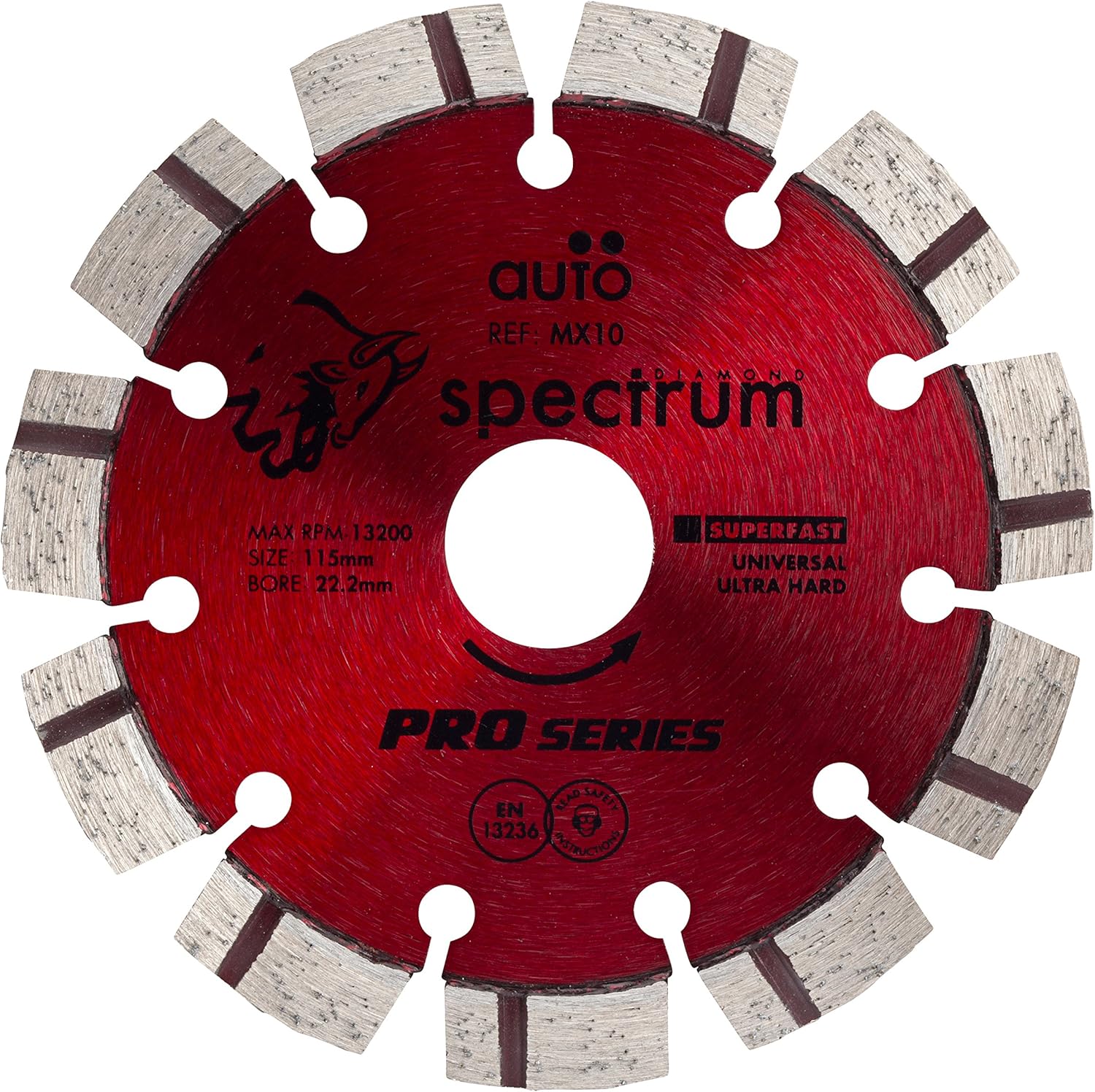 OX PRO 115 MM DIAMOND BLADE MX10 MX10-115/22
